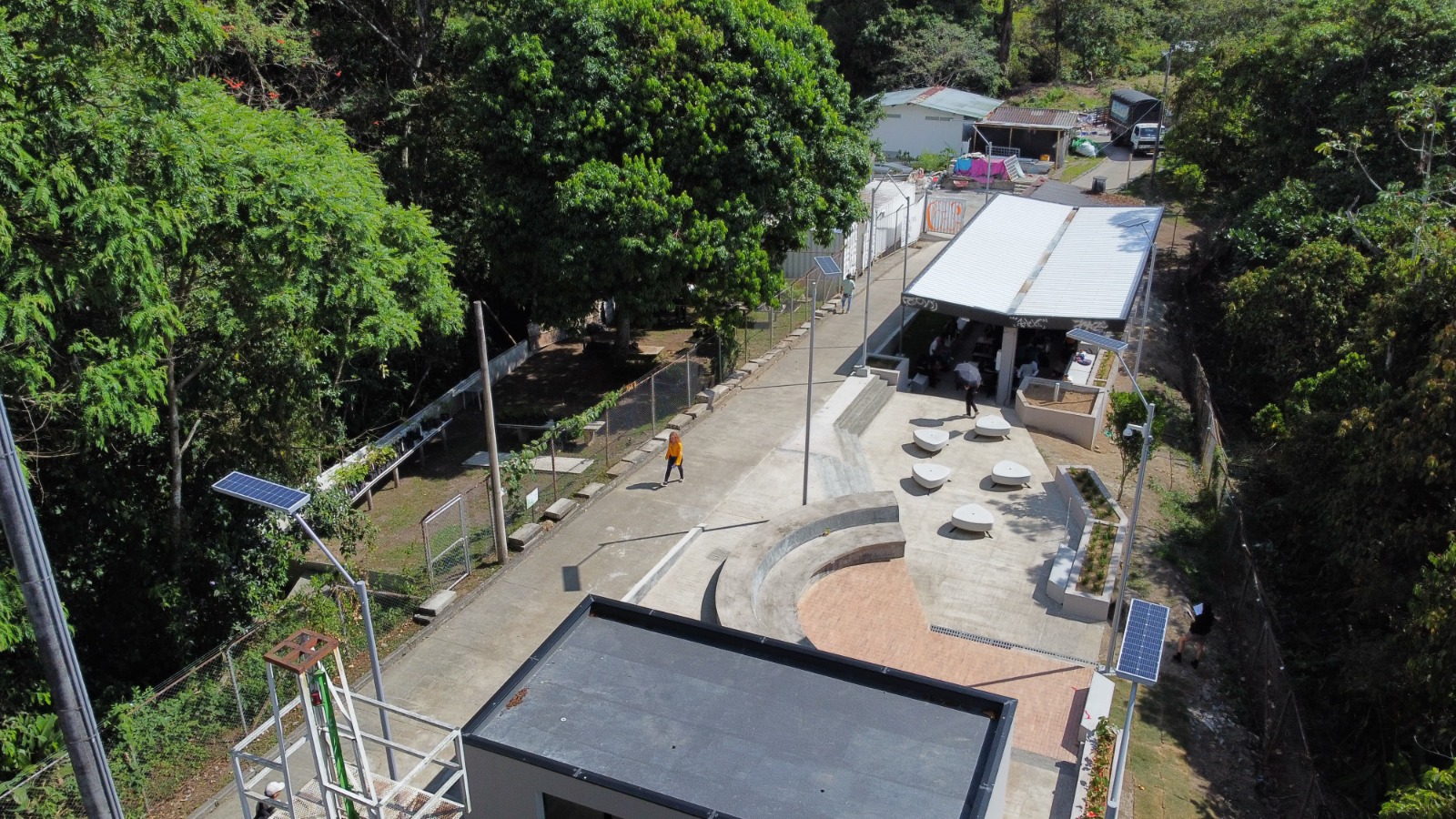 Ya está en funcionamiento la zona intercultural Ya está en funcionamiento la zona intercultural