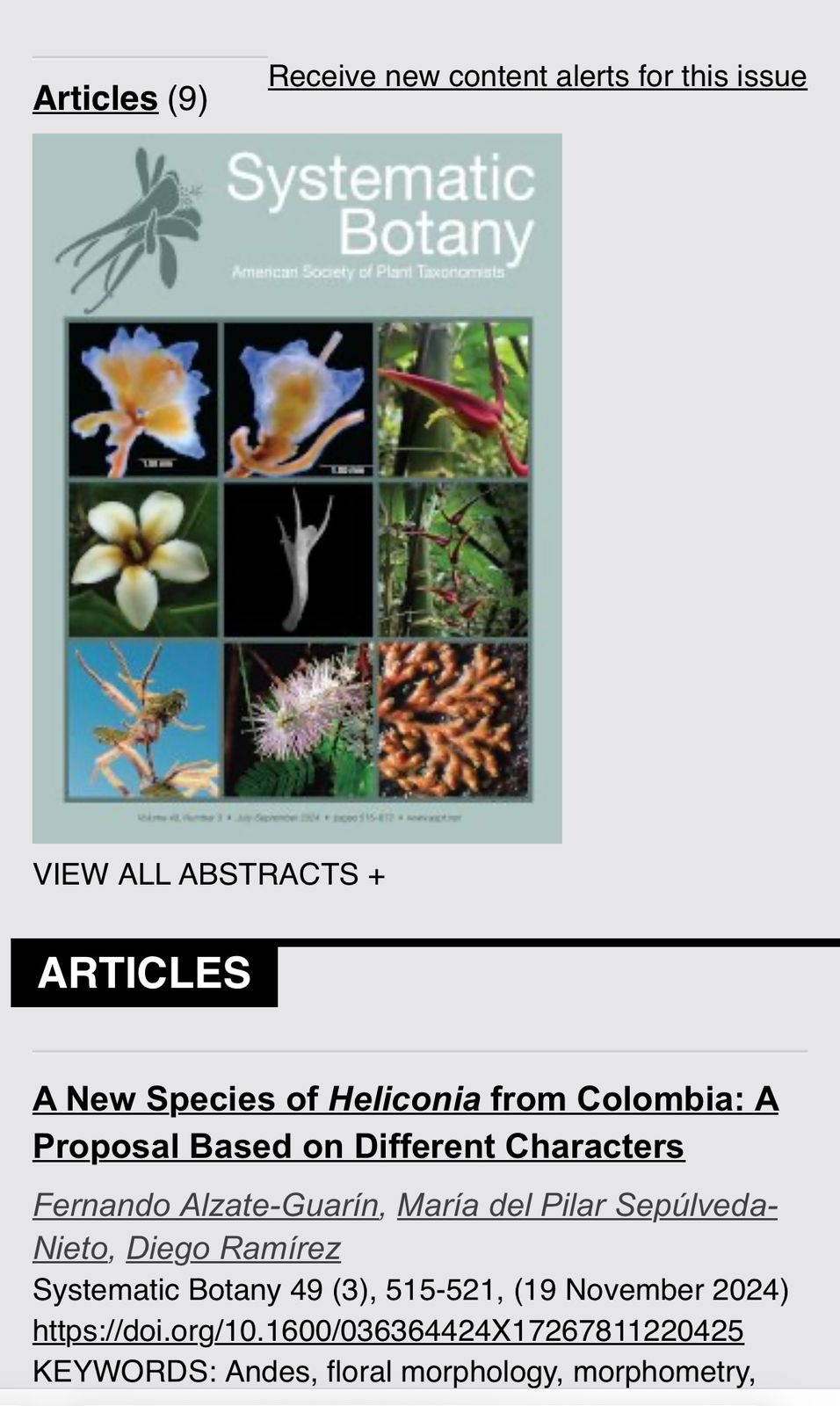 Una nueva especie de Heliconia fue registrada desde la Uniquindío Una nueva especie de Heliconia fue registrada desde la Uniquindío